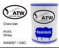 Preview: Chevrolet, Arctic White, WA9567 / G8G: 500ml Lackdose, von ATW Autoteile West.